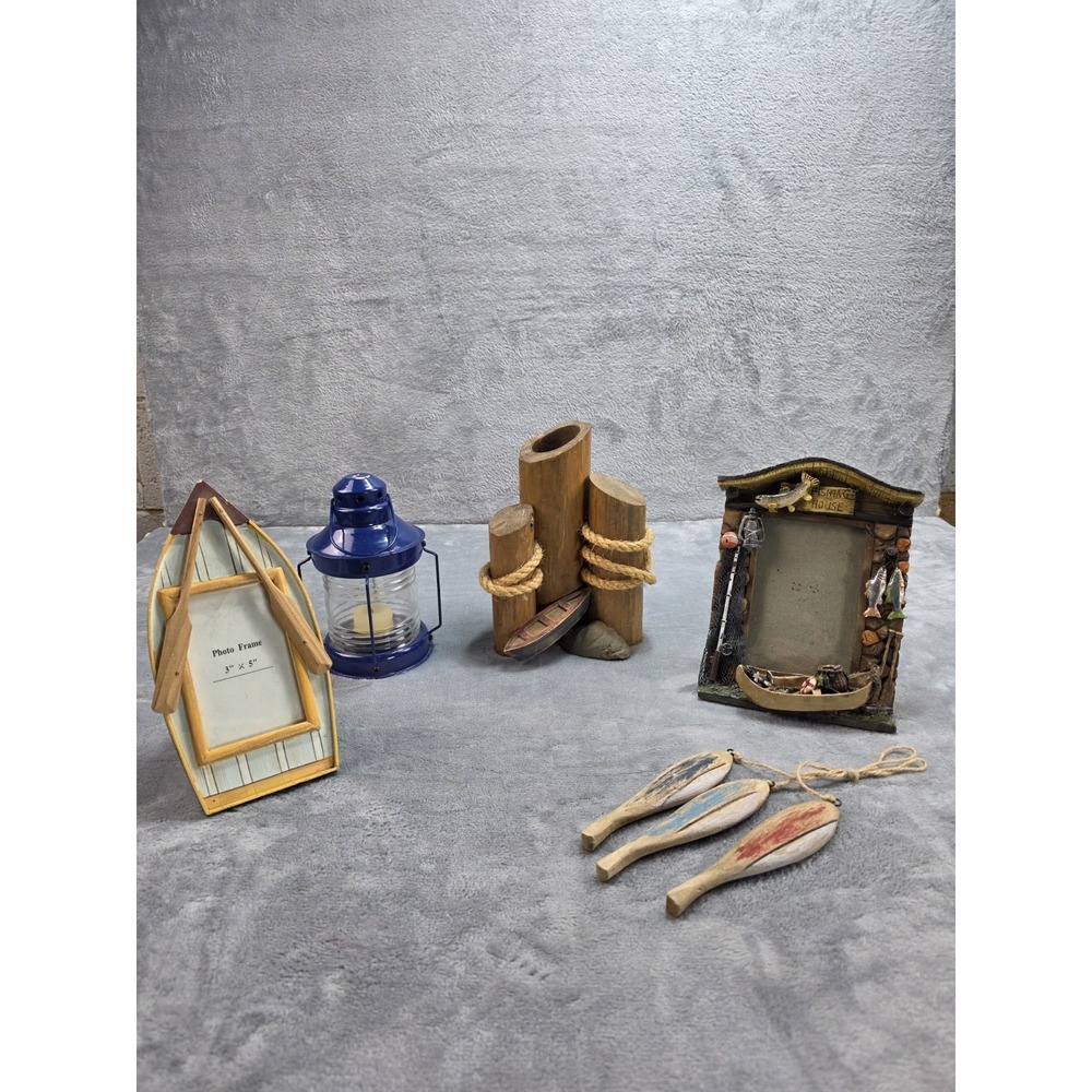 Wholesale‎ Lot Of 5 Nautical Home Decor And 3D Picture Frames